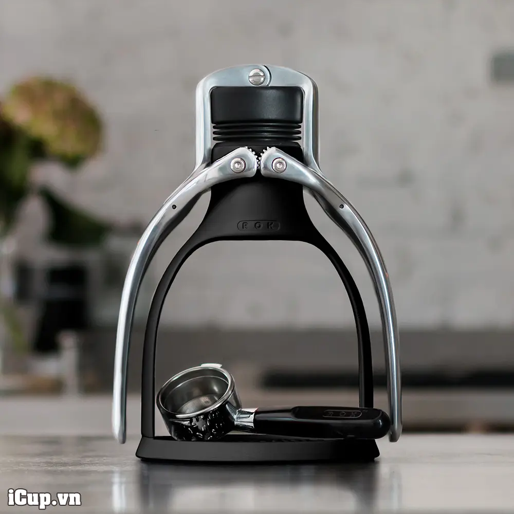 Dụng cụ pha cà phê thủ công nén tay ROK EspressoGC Black Dụng cụ pha cà phê thủ công nén tay ROK EspressoGC Black