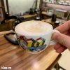 Uống cà phê cappuccino với cốc Ancap Stampa 02