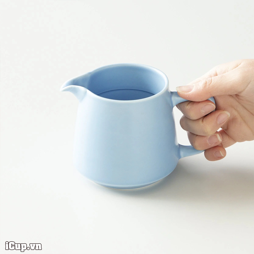 Origami Aroma Coffee Server Matte Blue 400ml made in Japan