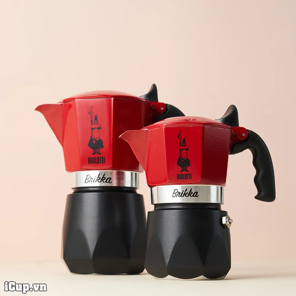 Ấm Brikka bản giới hạn màu đỏ 2023 dung tích 2 cup và 4 cup