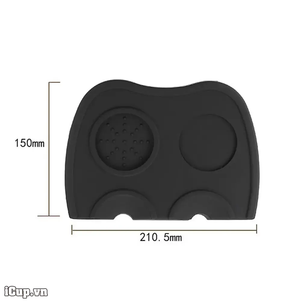 Kích thước đế lót Tamper silicone cỡ lớn Kích thước đế lót Tamper silicone cỡ lớn