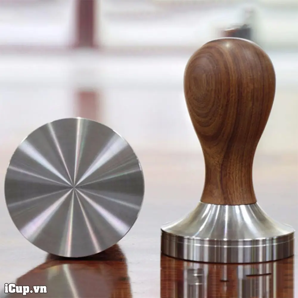 Mặt tamper thép 58mm phẳng hoàn toàn Mặt tamper thép 58mm phẳng hoàn toàn