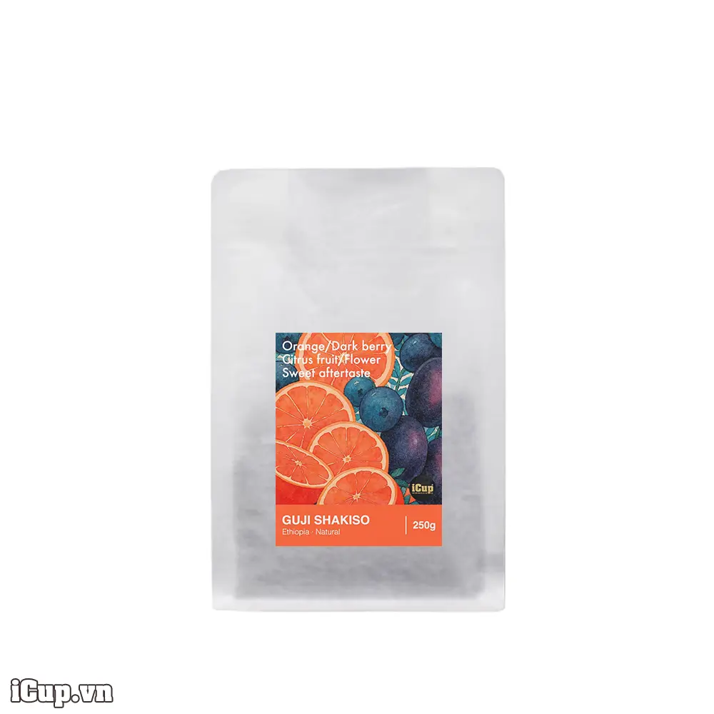 Cà phê Ethiopia Guji Shakiso Natural | 250g