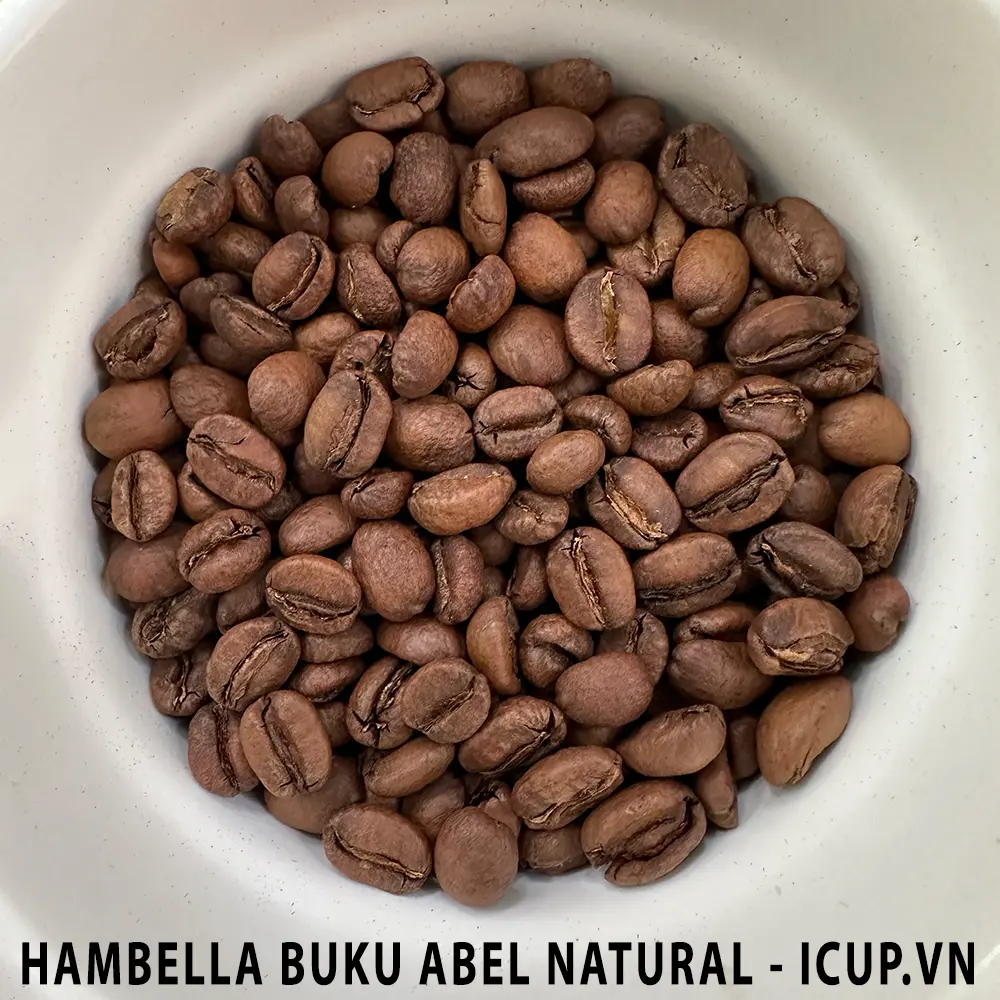 Cà phê đã rang Ethiopia Guji Hambella Buku Abel Natural