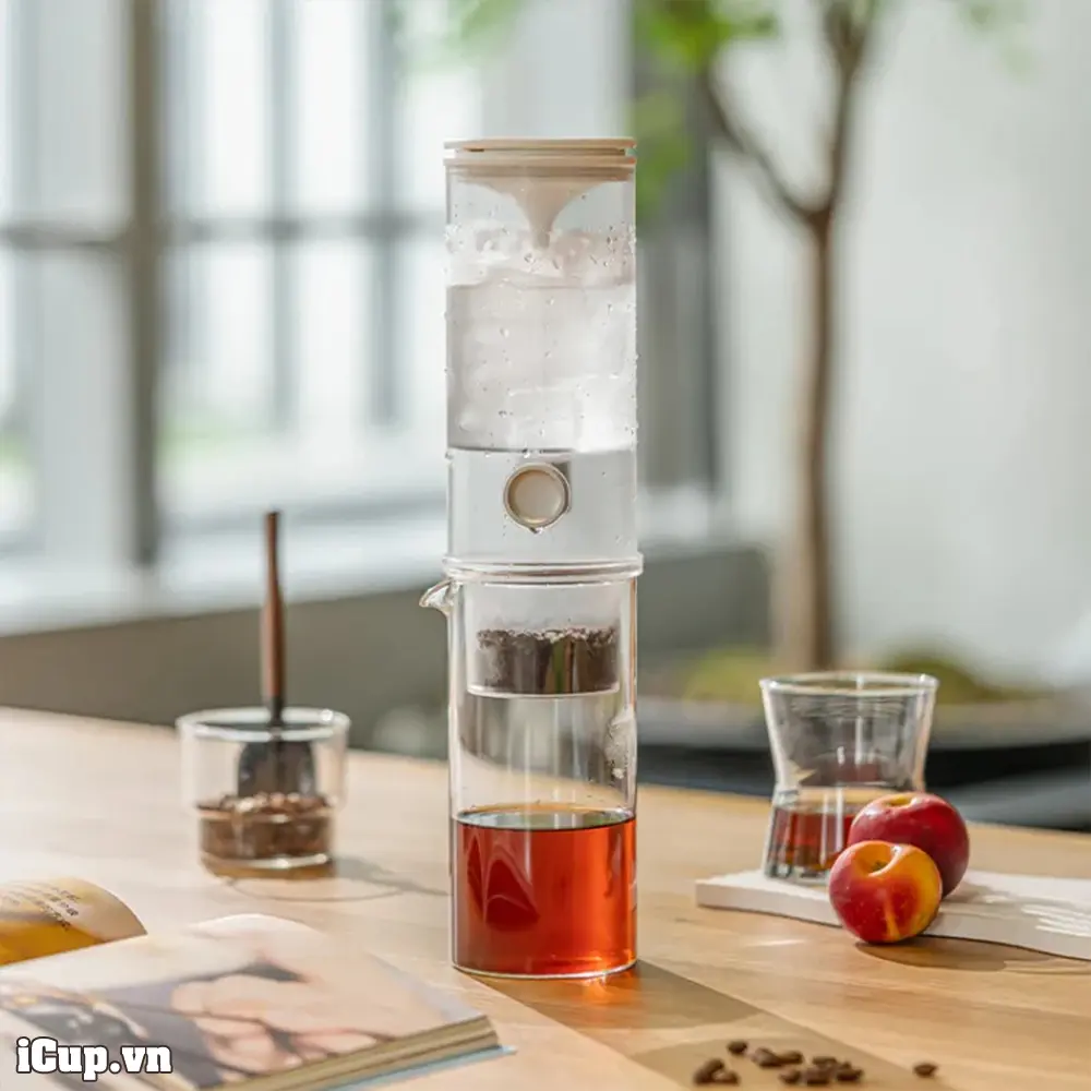 cà phê lạnh có thể làm bưnhf tỉnh cơn buồn ngủ đầu giờ chiều - việc đó sẽ đơn giản nếu có bộ Timemore Icy Pipe Ice Drip cà phê lạnh có thể làm bưnhf tỉnh cơn buồn ngủ đầu giờ chiều - việc đó sẽ đơn giản nếu có bộ Timemore Icy Pipe Ice Drip